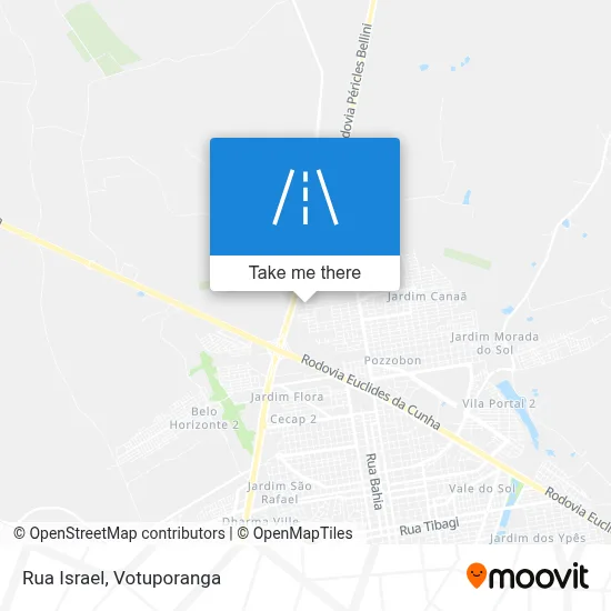 Rua Israel map