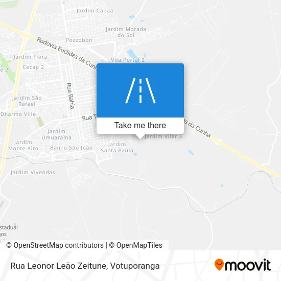 Rua Leonor Leão Zeitune map