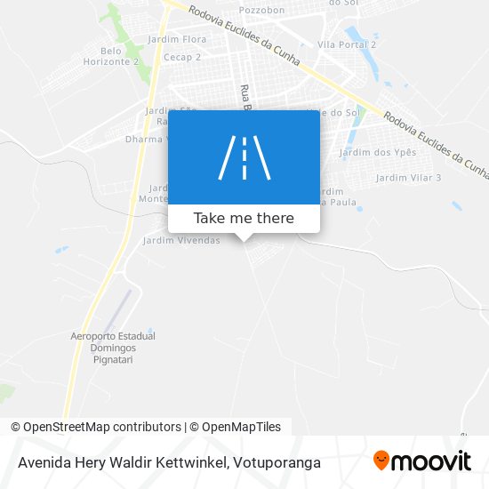 Mapa Avenida Hery Waldir Kettwinkel