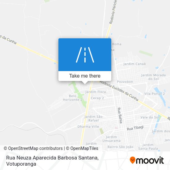 Rua Neuza Aparecida Barbosa Santana map