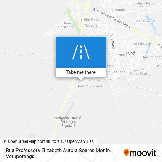Rua Professora Elizabeth Aurora Soares Morlin map