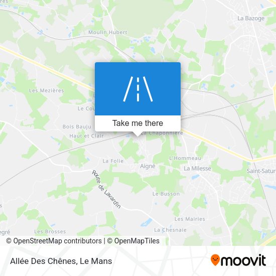 Allée Des Chênes map