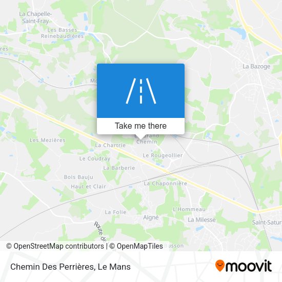 Chemin Des Perrières map