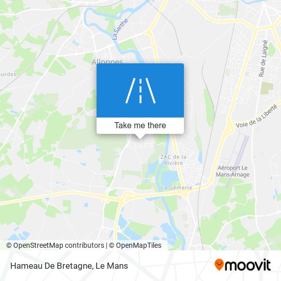 Hameau De Bretagne map