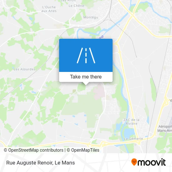 Rue Auguste Renoir map