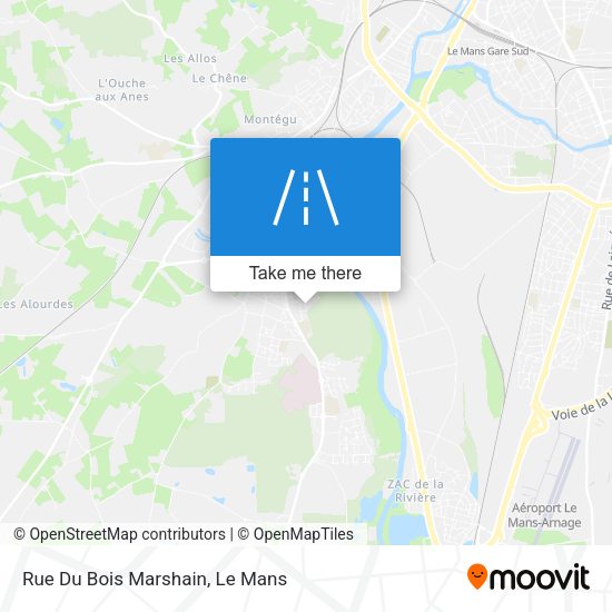 Rue Du Bois Marshain map