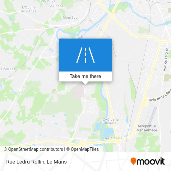 Rue Ledru-Rollin map