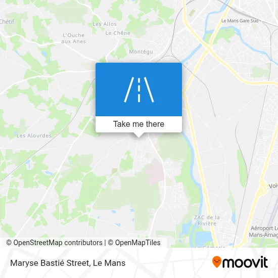 Rue Maryse Bastié map