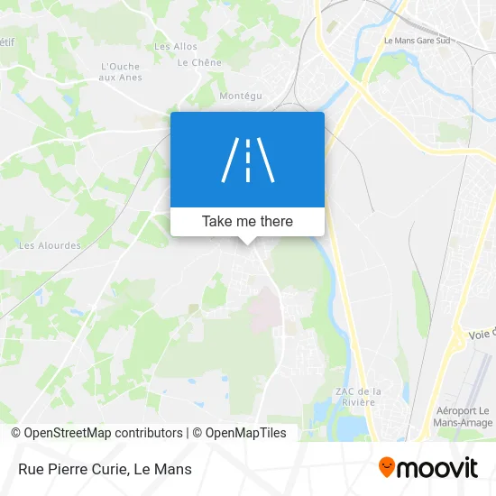 Rue Pierre Curie map