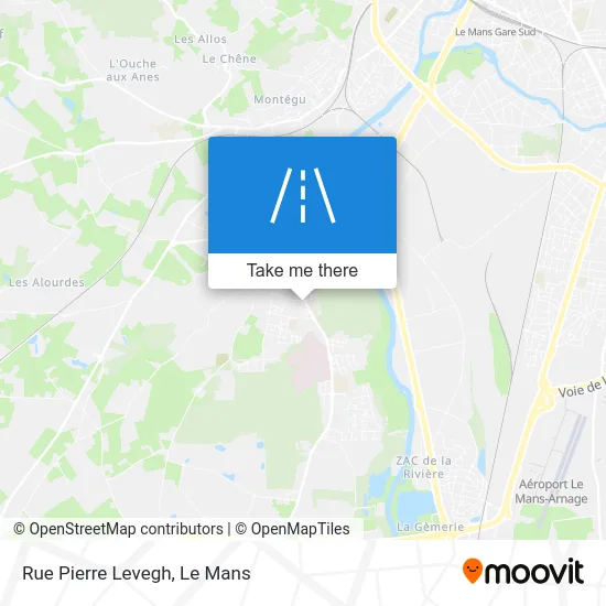 Rue Pierre Levegh map