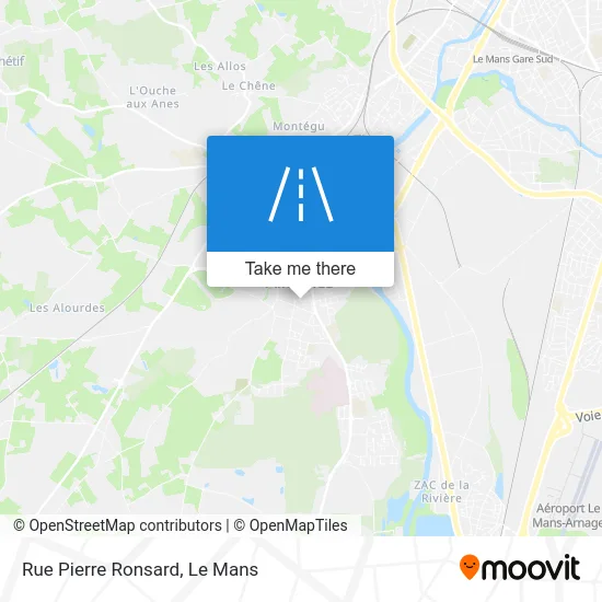 Rue Pierre Ronsard map