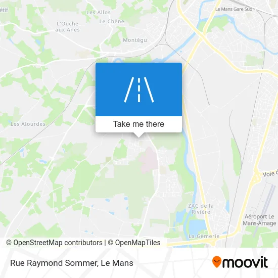 Rue Raymond Sommer map