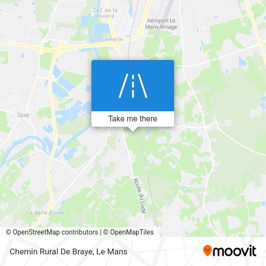 Chemin Rural De Braye map