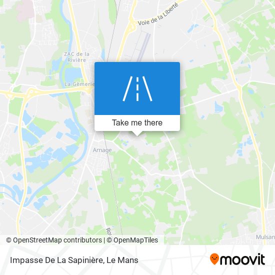 Impasse De La Sapinière map