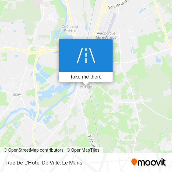 Rue De L'Hôtel De Ville map