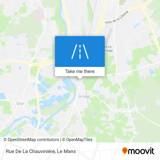 Rue De La Chauvinière map