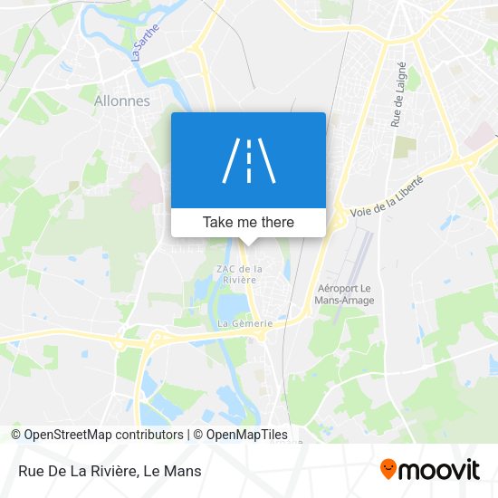 Rue De La Rivière map