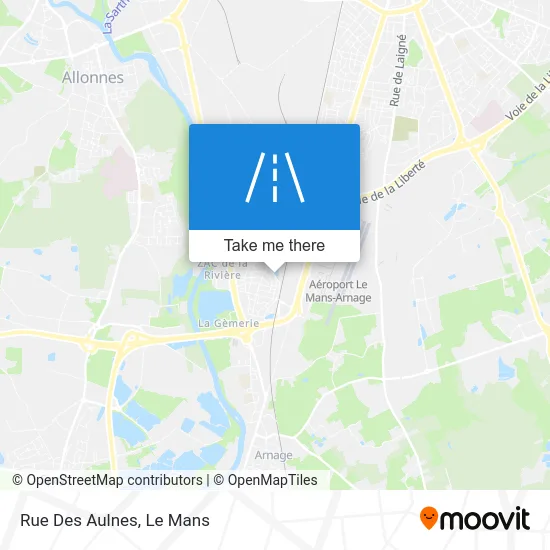 Rue Des Aulnes map