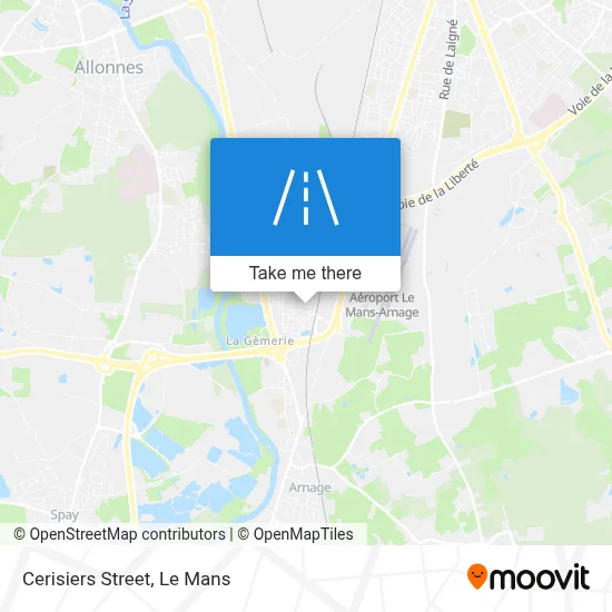 Rue Des Cerisiers map