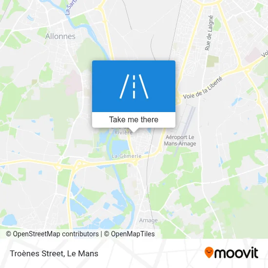 Rue Des Troènes map