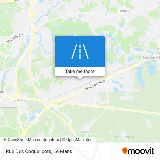 Rue Des Coquelicots map