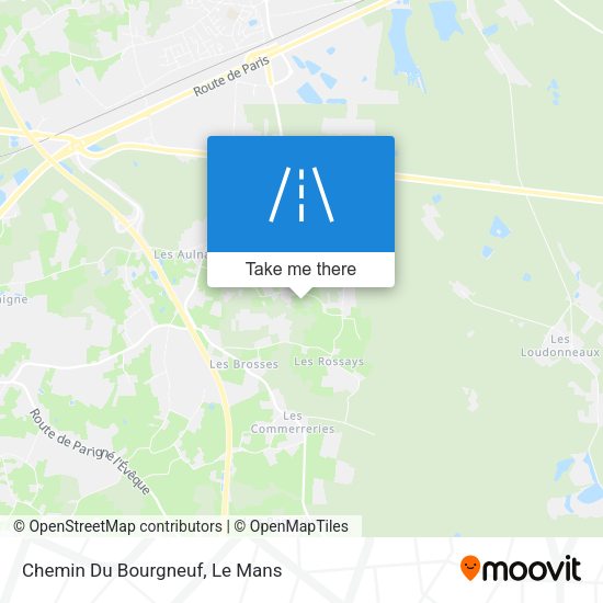 Chemin Du Bourgneuf map