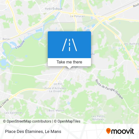 Place Des Étamines map