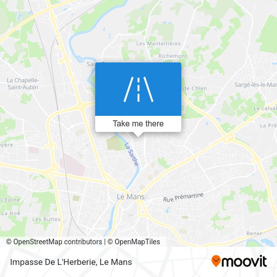 Impasse De L'Herberie map