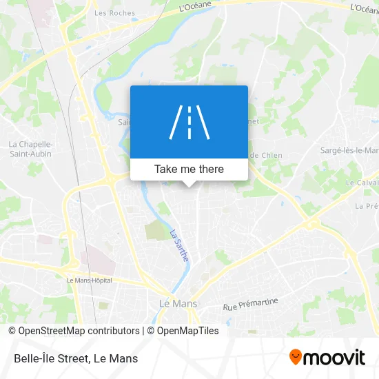 Rue De Belle-Île map