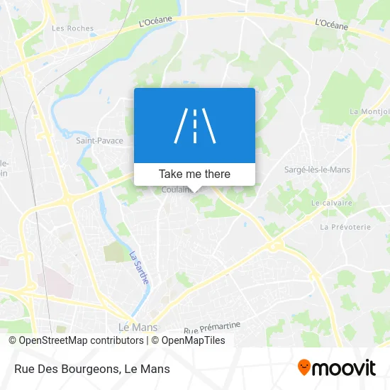 Rue Des Bourgeons map