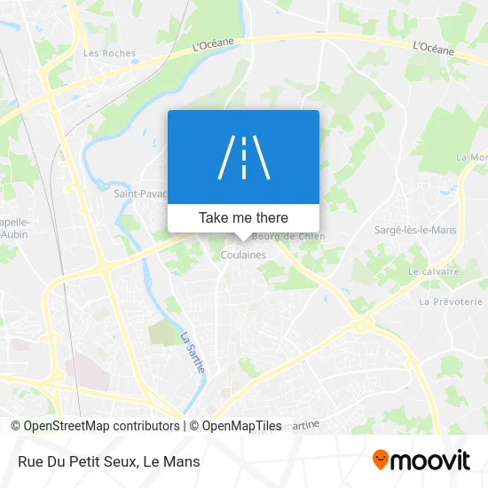 Rue Du Petit Seux map