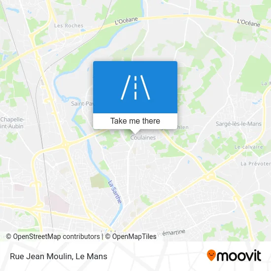Rue Jean Moulin map