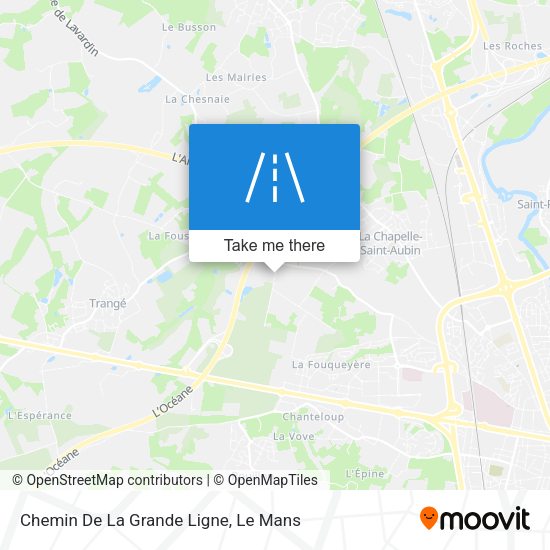 Chemin De La Grande Ligne map
