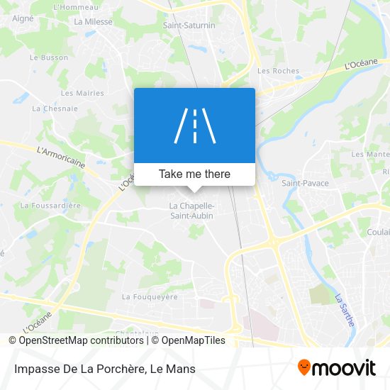 Impasse De La Porchère map