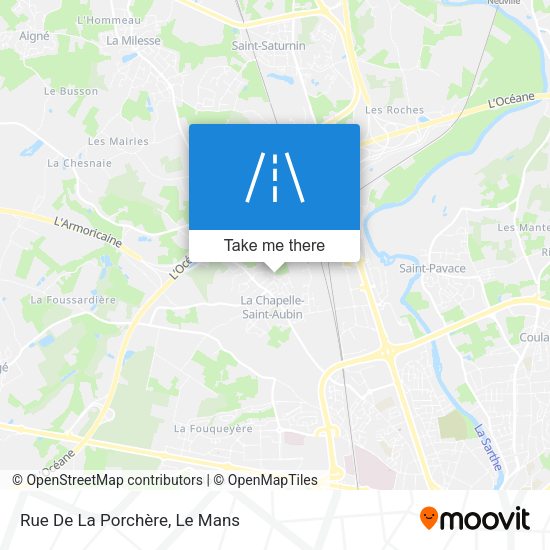 Rue De La Porchère map