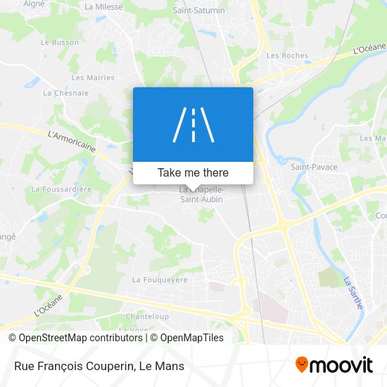 Rue François Couperin map