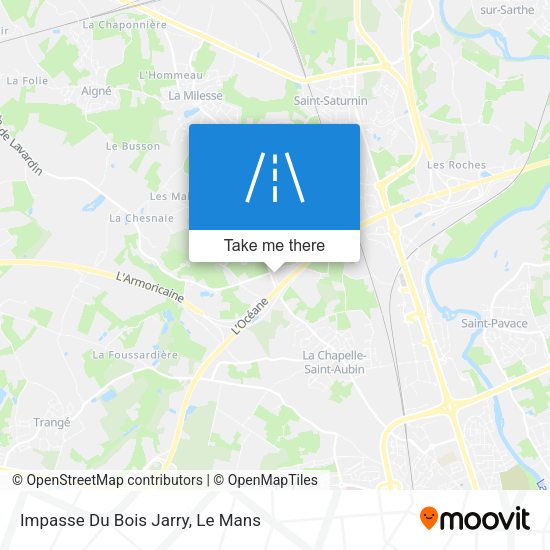 Impasse Du Bois Jarry map