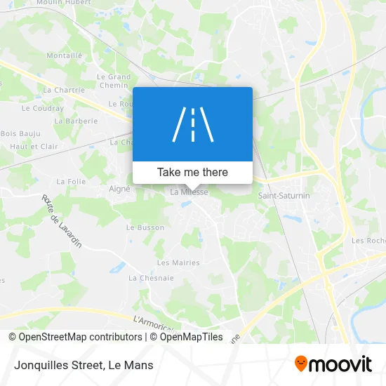 Rue Des Jonquilles map