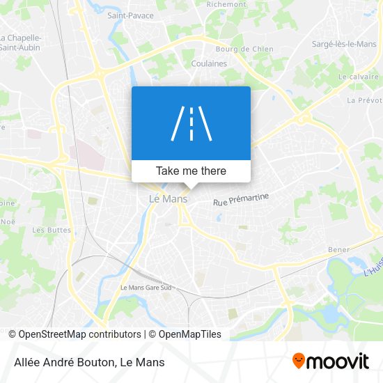 Allée André Bouton map