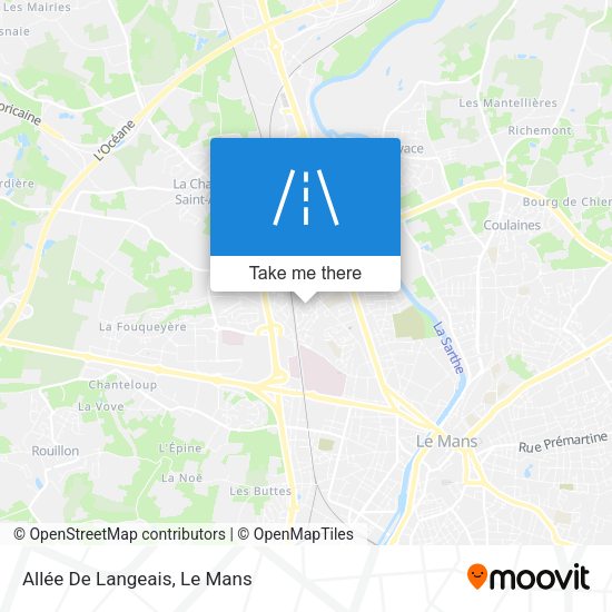 Allée De Langeais map