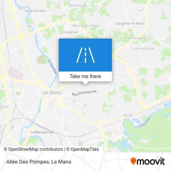 Allée Des Pompes map