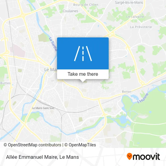 Allée Emmanuel Maire map