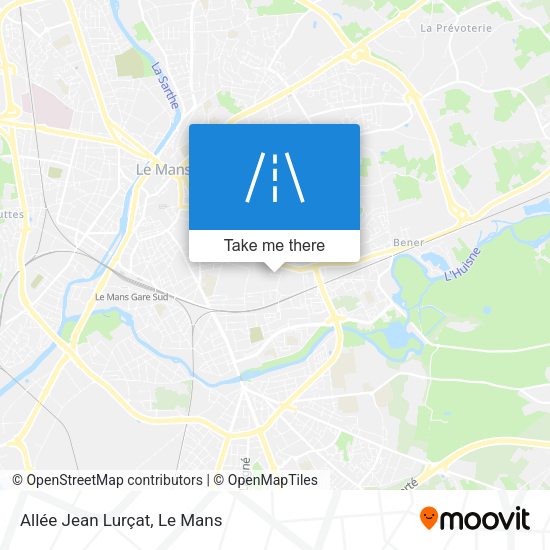 Allée Jean Lurçat map