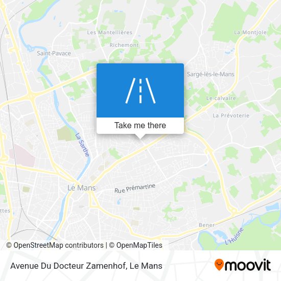 Avenue Du Docteur Zamenhof map