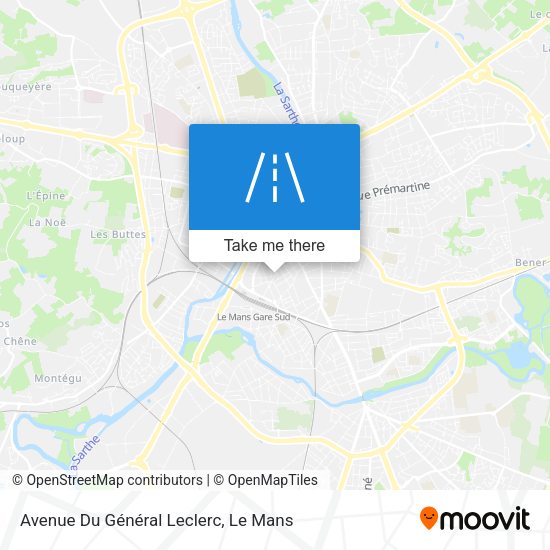Avenue Du Général Leclerc map