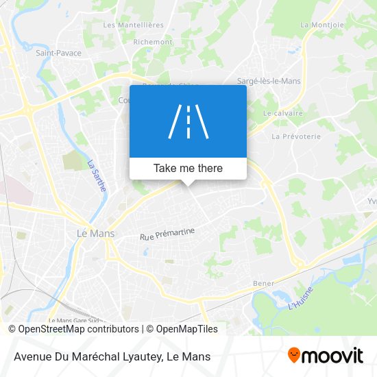 Avenue Du Maréchal Lyautey map