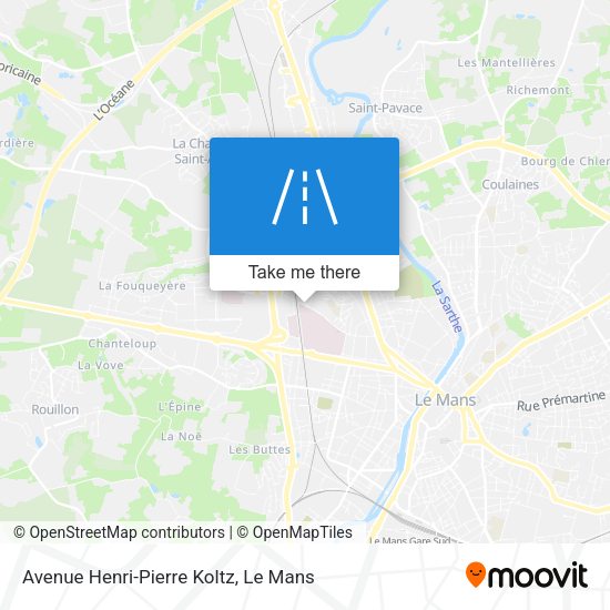 Avenue Henri-Pierre Koltz map