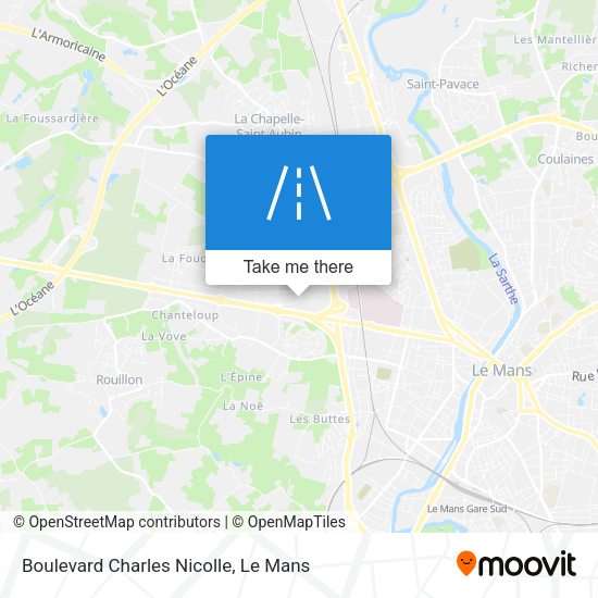 Boulevard Charles Nicolle map