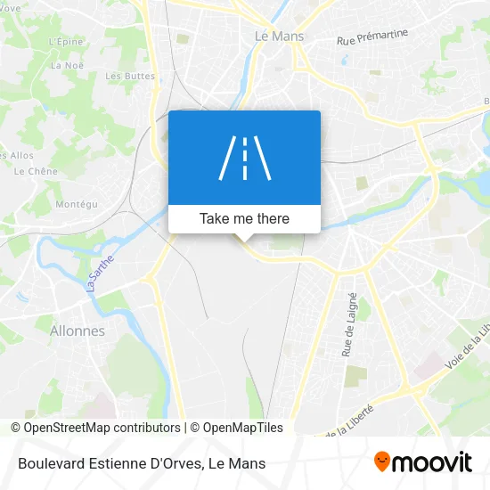 Boulevard Estienne D'Orves map