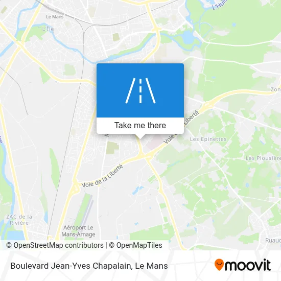 Boulevard Jean-Yves Chapalain map